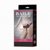 Realistyczny penis na pasach wibrator strapon 19cm