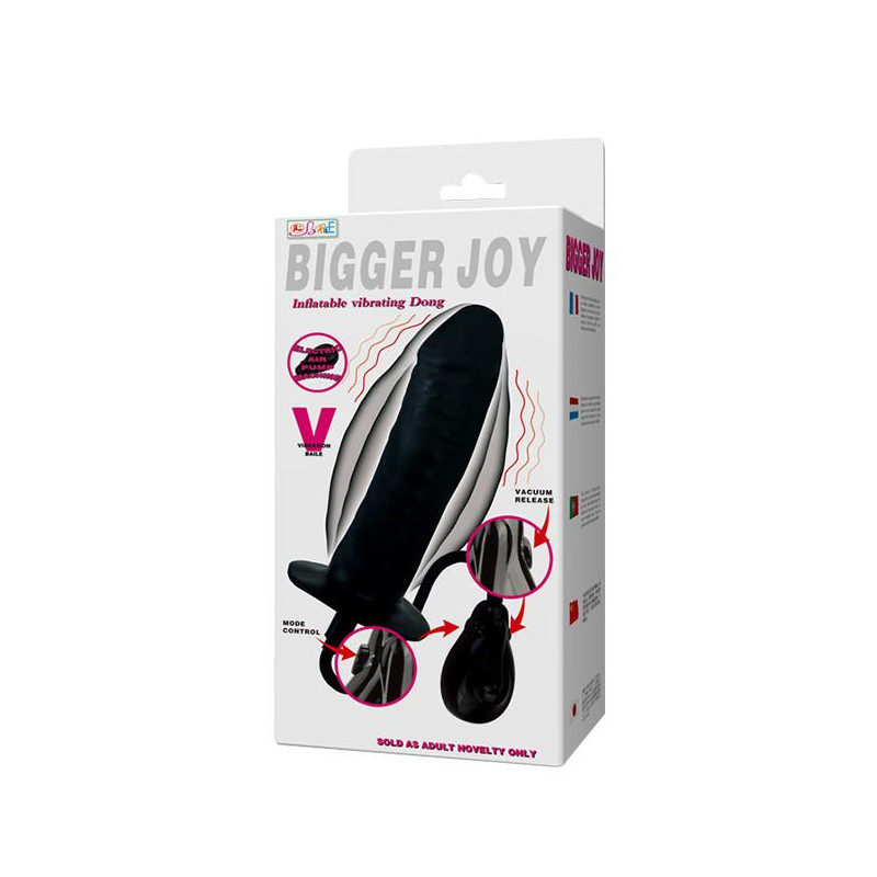 Dildo pompowane realistyczny penis czarny 16cm Dildo pompowane realistyczny penis czarny 16cm