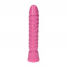 Realistyczny różowy penis w spiralne żyły 10,5cm