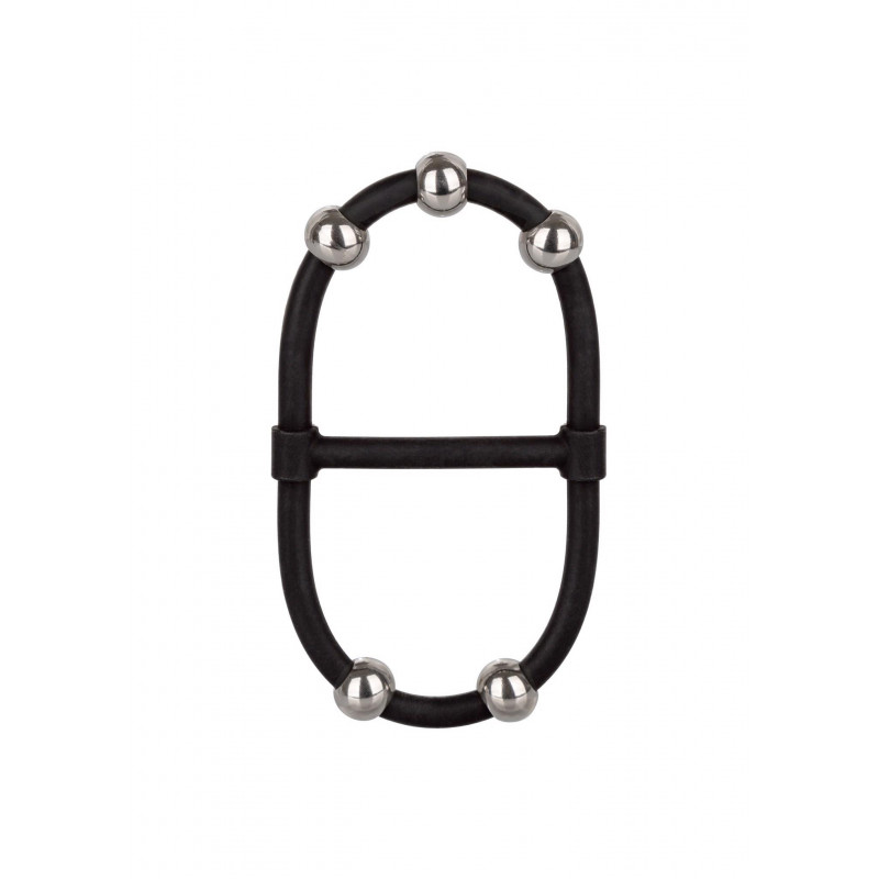 Beaded Dual Silicone Maximizer Black