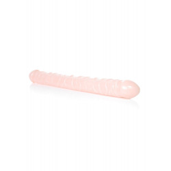 Penis podwójny dildo z żyłami sex lesbijski