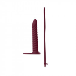Dildo z pierścieniem do podwójnej penetracji 16 cm