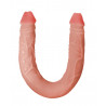 Podwójny penis dildo lesbijskie wyginane sex 47cm