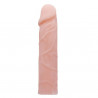 Wyginane elastyczne dildo z kręgosłupem penis 16cm