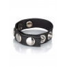 Pierścień-ADONIS ARES LEATHER COCKRING