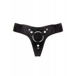 Uprząż elastyczna strap-on miękki materiał majtki