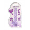 Dildo z przyssawką penis realistyczny żylasty 19cm