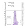 Dildo z przyssawką penis realistyczny żylasty 19cm
