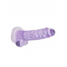 Dildo z przyssawką penis realistyczny żylasty 19cm