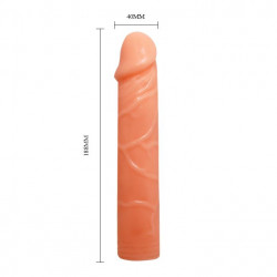 Dildo elastyczne giętkie realistyczny wygląd 19 cm