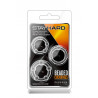 Zestaw-STAY HARD BEADED COCKRINGS CLEAR