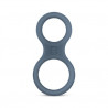 Boners Silicone Cock Ring And Ball Stretcher - Grey