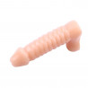 Dildo realistyczne naturalny penis jądra sex 16cm