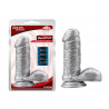 Dildo realistyczne członek jądram przyssawka 19 cm