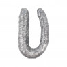 Dildo podwójne analne waginalne realistyczne 17cm