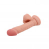 Dildo z przyssawką realistyczny penis jądra 19cm