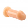 Realistyczna zatyczka analna korek penis mały 9cm