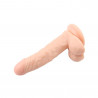 Naturalne realistyczne dildo penis przyssawka 21cm
