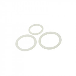 Pierścienie-Kit di 3 anelli fallici Timeless in silicone