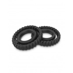 Pierścień na penis jądra podwójny dorcel dual ring