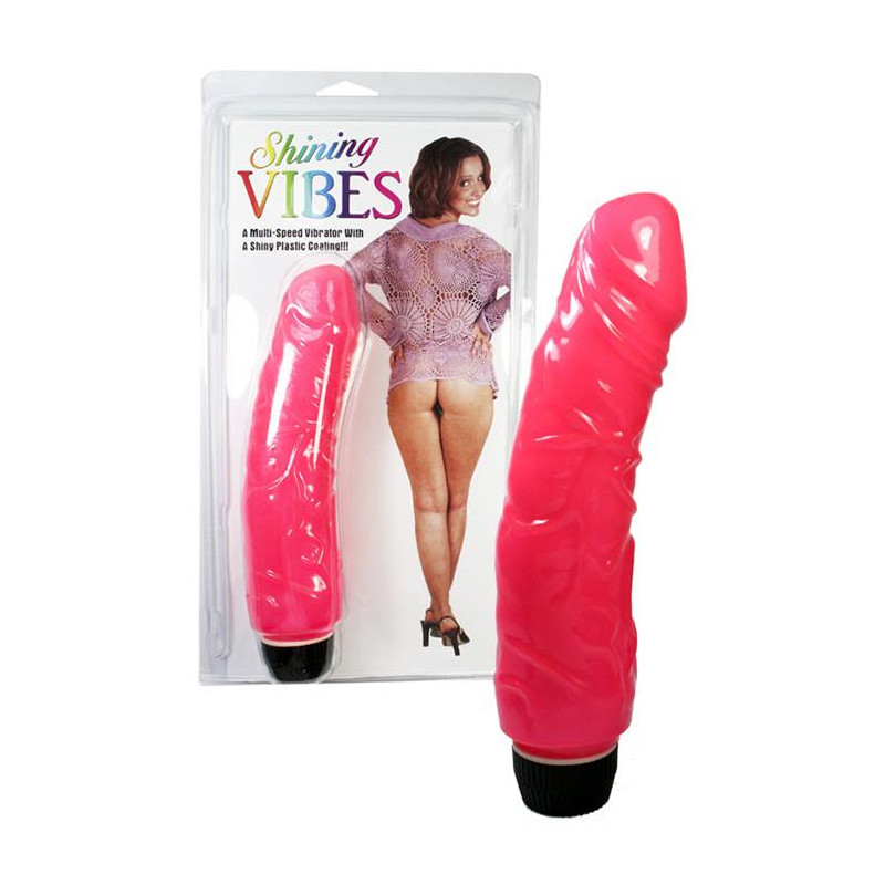 Gruby błyszczący wibrator jak prawdziwy penis sex Gruby błyszczący wibrator jak prawdziwy penis sex