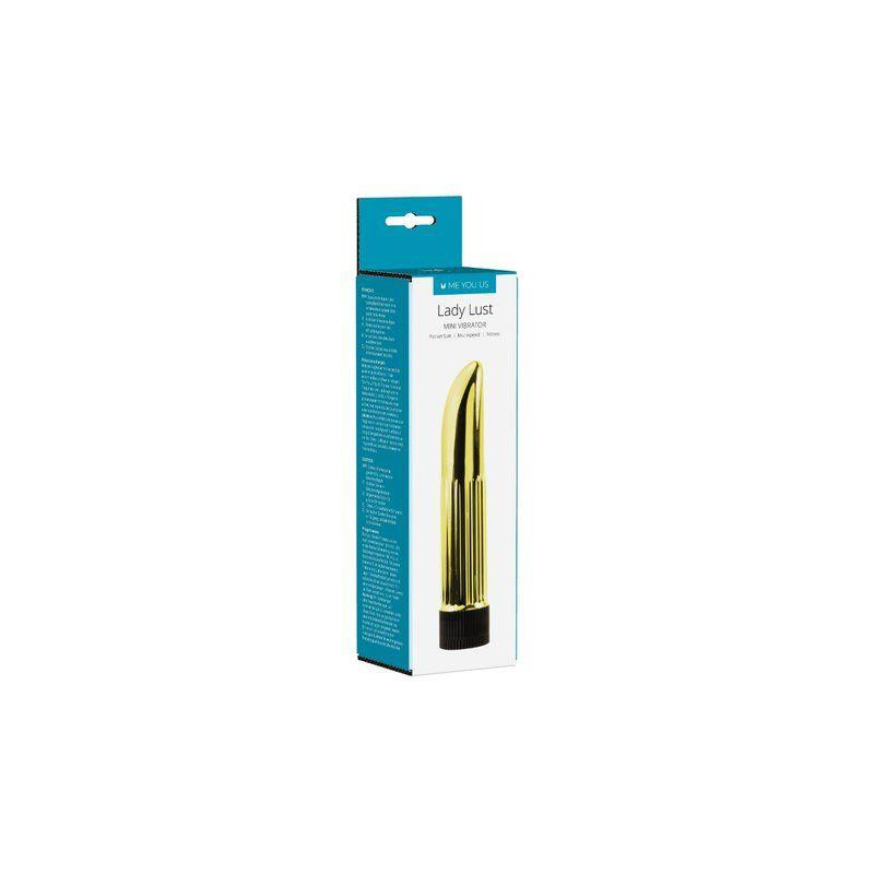 Me You Us Lady Lust Mini Wibrator Gold
