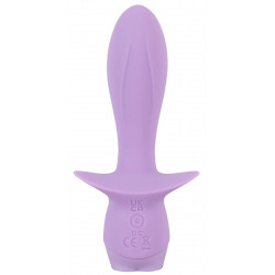 Gładki wibrator damski mini miękki silikon 10 trybów wibracji usb