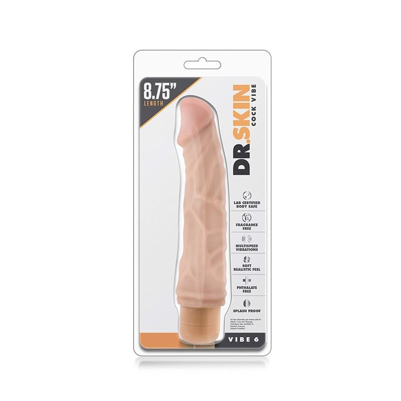 Wibrator realistyczny sex gadżet pod prysznic 22cm