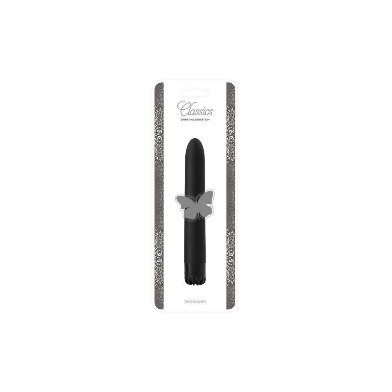 Uniwersalny wąski wibrator klasyczny masażer 18cm Uniwersalny wąski wibrator klasyczny masażer 18cm