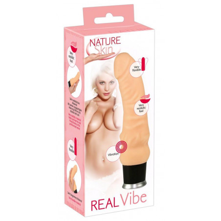 Wibrator realistyczny duży penis członek sex 18cm