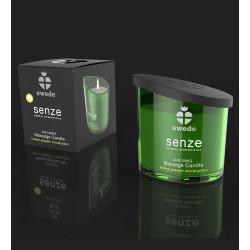 Swede - Senze Arousing Massage Candle Lemon Pepper Eucalyptus