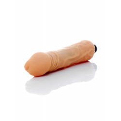 Realistyczny sex wibrator duży żyły cielisty 23 cm