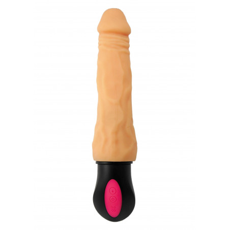 Sex wibrator z kręgosłupem giętki cyberskóra 27cm