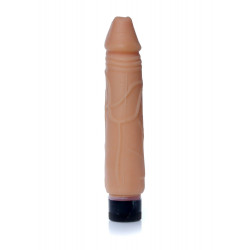 Wibrator z cyberskóry naturalny członek penis 22cm