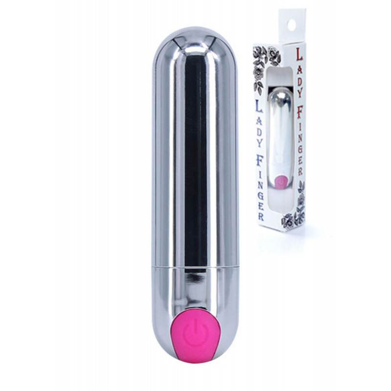 Mini wibrator mały sex masażer 7cm 10 trybów usb
