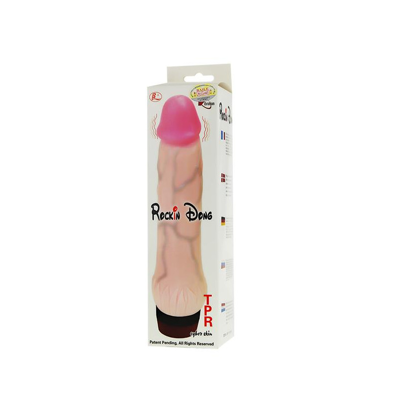 Wibrator realistyczny naturalny penis członek 21cm Wibrator realistyczny naturalny penis członek 21cm