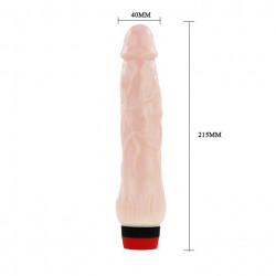 Wibrator realistyczny naturalny penis członek 21cm