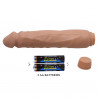 Wibrator realistyczny naturalny gruby penis 22 cm