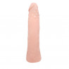 Dildo sztuczny członek wyginany realistyczny 19cm