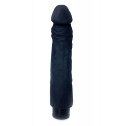 Wibrator czarny penis członek realistyczny 22cm