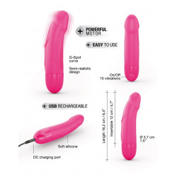 Wibrator realistyczny dorcel real vibrations 16cm