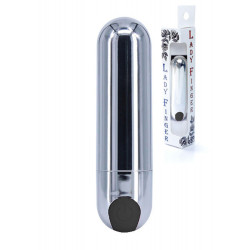 Dyskretny mini wibrator ładowany sex 10trybów 7cm