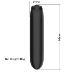 Wibrator podręczny klasyczny masażer 10cm 20 tryb
