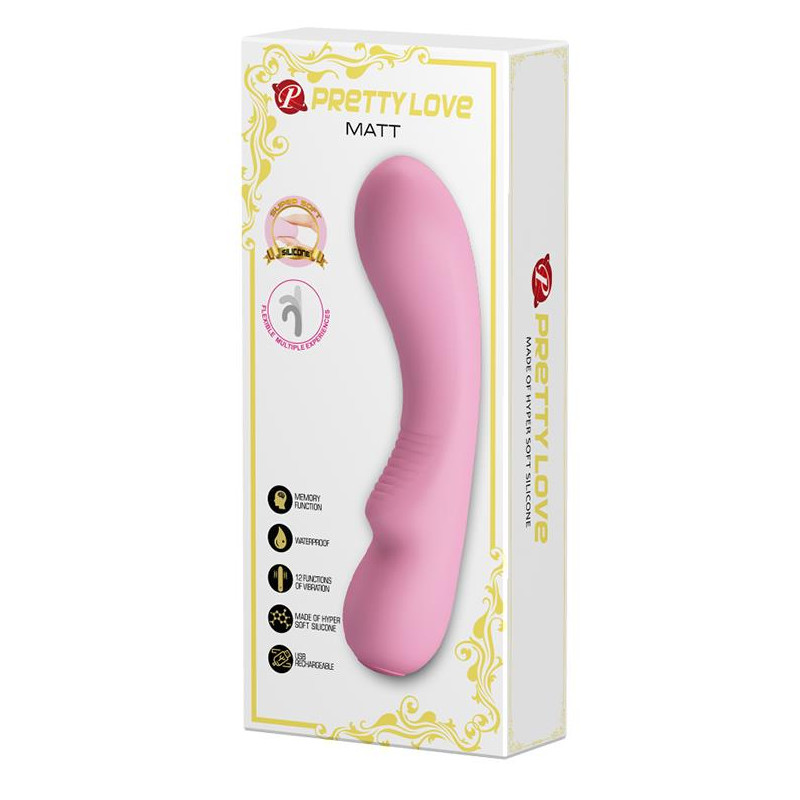 Wibrator stymulator do punktu g klasyczny 19cm usb