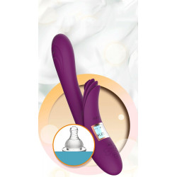 Wibrator damski królik z wibracjami masażer łechtaczki 23 cm