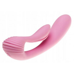 Masażer łechtaczki punkt g dwustronny 10tryb 18cm