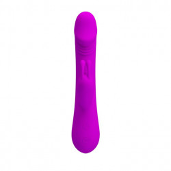 Wibrator z masażerem łechtaczki 30 trybów 21cm sex