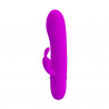 Mini wibrator królik wielofunkcyjny 10trybów 12cm