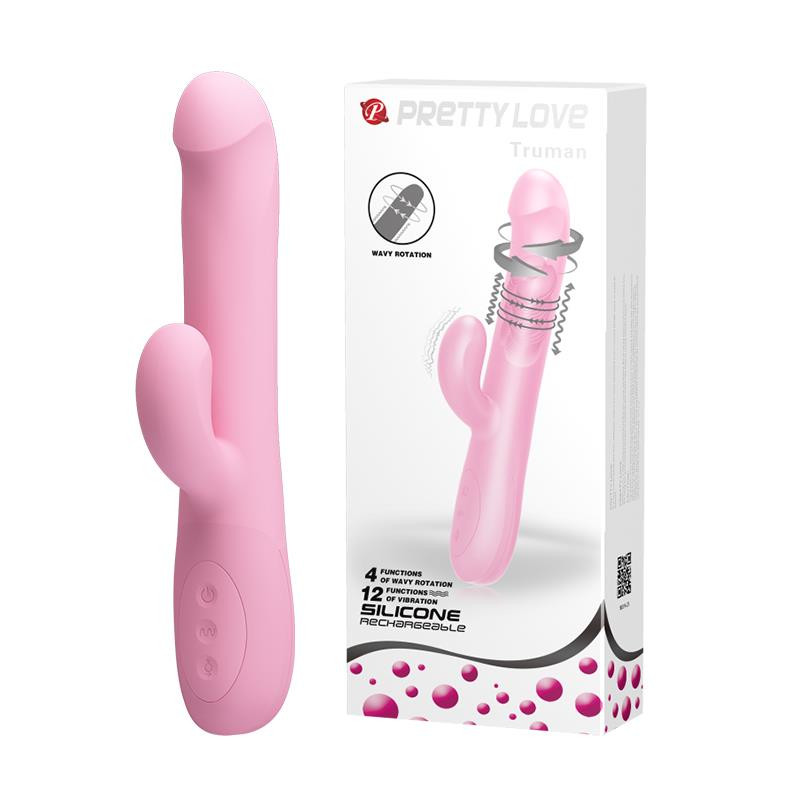 Wibrator rotacja masażer łechtaczki 12tryb 23cm Wibrator rotacja masażer łechtaczki 12tryb 23cm