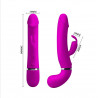 Tryskający penis wibrator sztuczna sperma 12trybów